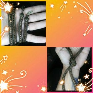 Cold Water Creek Bolo-Tie Necklace